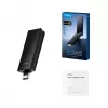 USB-Typ-A-Wi‑Fi-6E-Adapter Cudy WU5400, Dualband 2x2, 2402 Mbit/s, schwarz