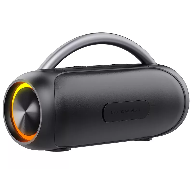 Tracer SuperTube TWS tragbarer Bluetooth-Lautsprecher, 30 W, IPX5, Schwarz