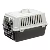 Ferplast Atlas 20 EL harte Tiertransportbox, grau/schwarz