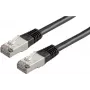 Patchkabel ROLINE S/FTP (PiMF) Cat.6 10,0 m Schwarz