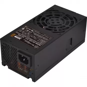 SilverStone TFX Series SST-TX300 - Netzteil (intern) - TFX12V / ATX12V 2,4 - 80 PLUS Bronze - AC 100-240 V - 300 Watt - Active PFC - Schwarz (SST-TX300)