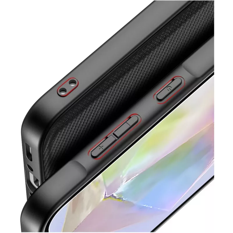 StyleShell NYLO, Handyhülle Schwarz, Samsung Galaxy A36 5G