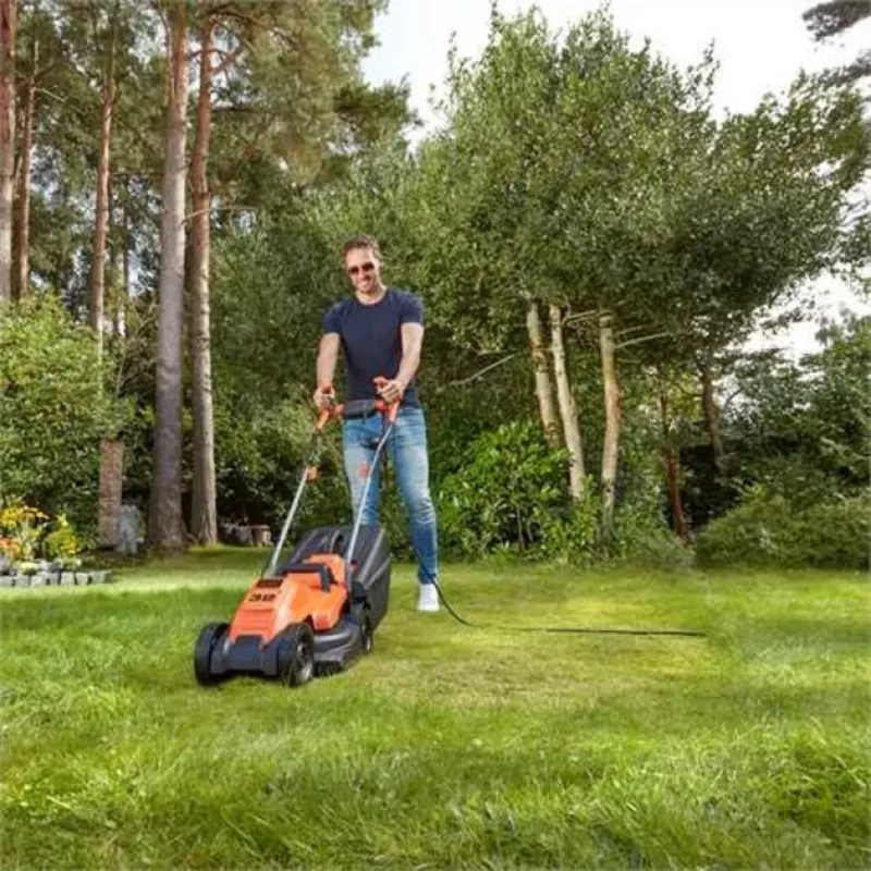 Black & Decker Elektro-Rasenmäher mit Schnitthöhenverstellung 1200 W Schnittbreite (max.) 32 cm