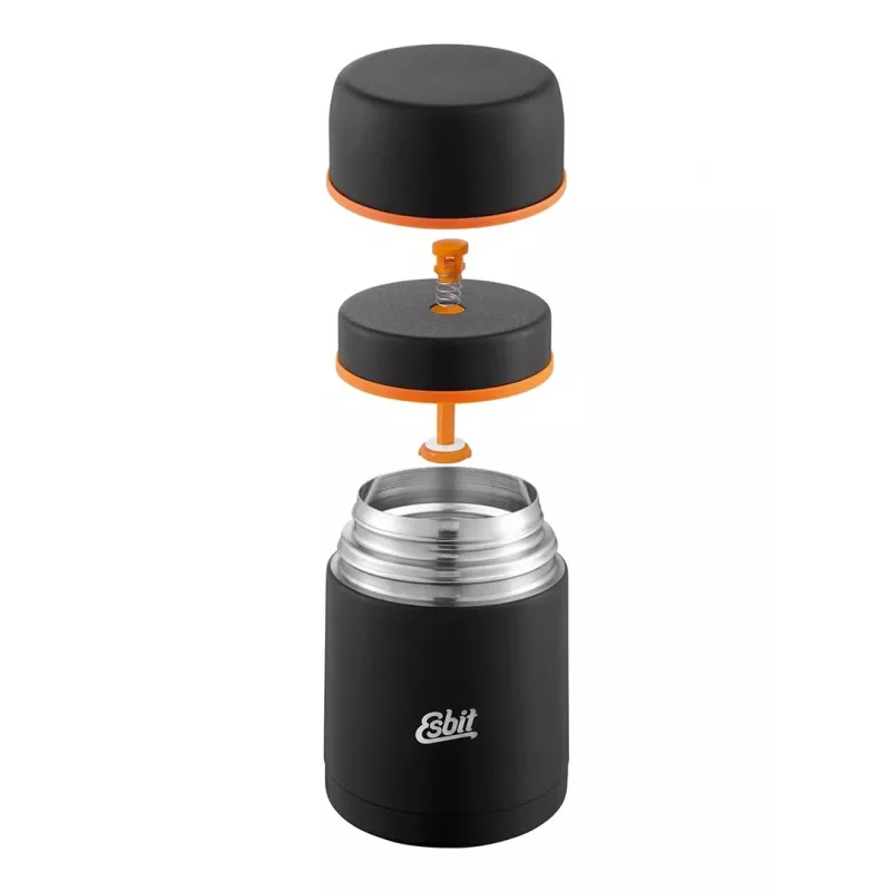 Esbit Speisethermoskanne 500 ml, Schwarz
