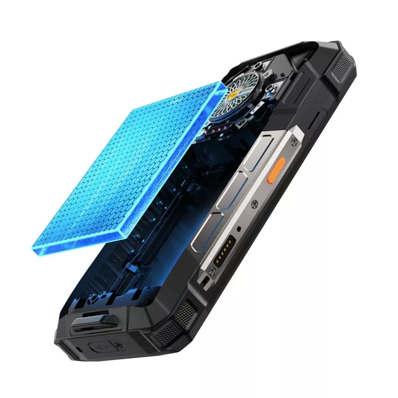 Robustes Smartphone UleFone Armor 33 5G 6,3 Zoll – 12 GB RAM, 512 GB Speicher, Schwarz