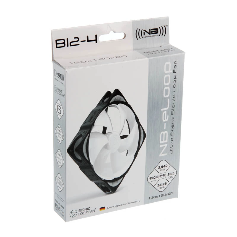 Lüfter Noiseblocker eLoop B12-4