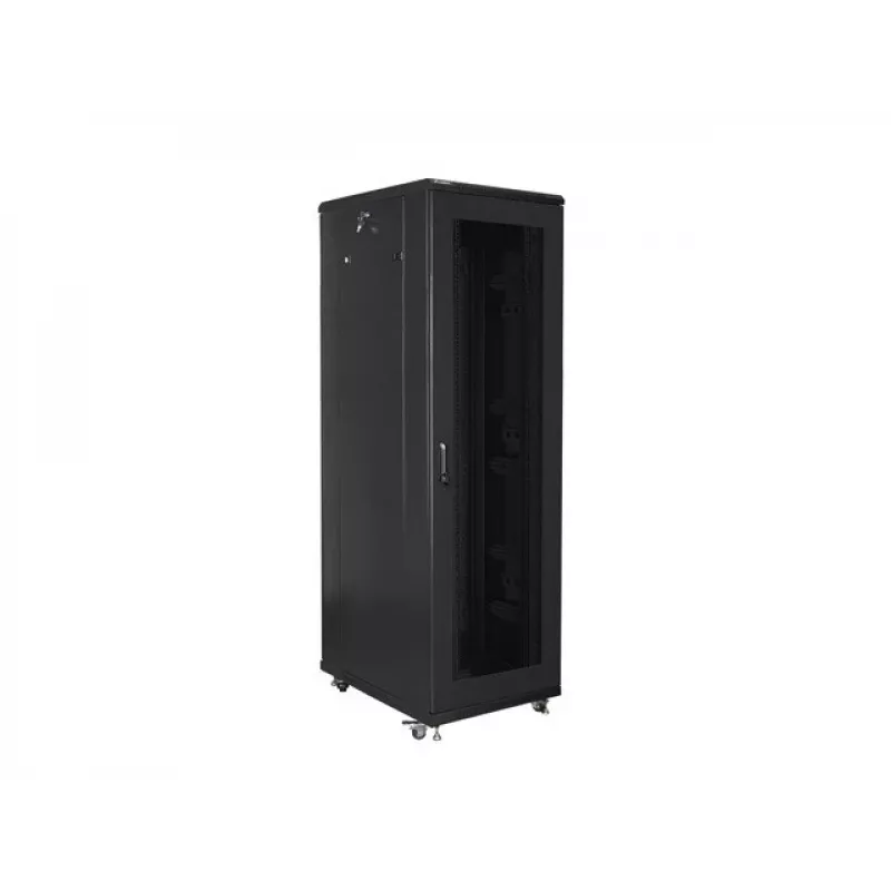 19-Zoll-Rack-Schrank LANBERG FF01-8842-23B 42HE mit Mesh-Fronttür, schwarz