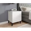 Nachttisch cama meble NOVA mit 1 Schublade 44×40×52 cm, weiß matt