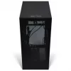 ssupd Meshroom S V2 Mini-PC-Gehäuse, ATX-Unterstützung, Mesh-Front, PCIe 5.0 ready – Schwarz