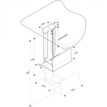 ROLINE Secomp CS-10 - Halterung für Systemeinheit - Schwarz (17.03.1127)
