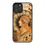 Handyhülle man and wood für iPhone 12 Pro Max — zodiac Schwarz