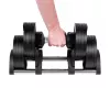 Verstellbare Gusseisen-Hantel Rebel Active 36 kg, automatische 2-kg-Schritte