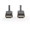 Anschlusskabel DisplayPort mit Verriegelung 1080p 60Hz FHD Typ DP / DP M / M schwarz 3m