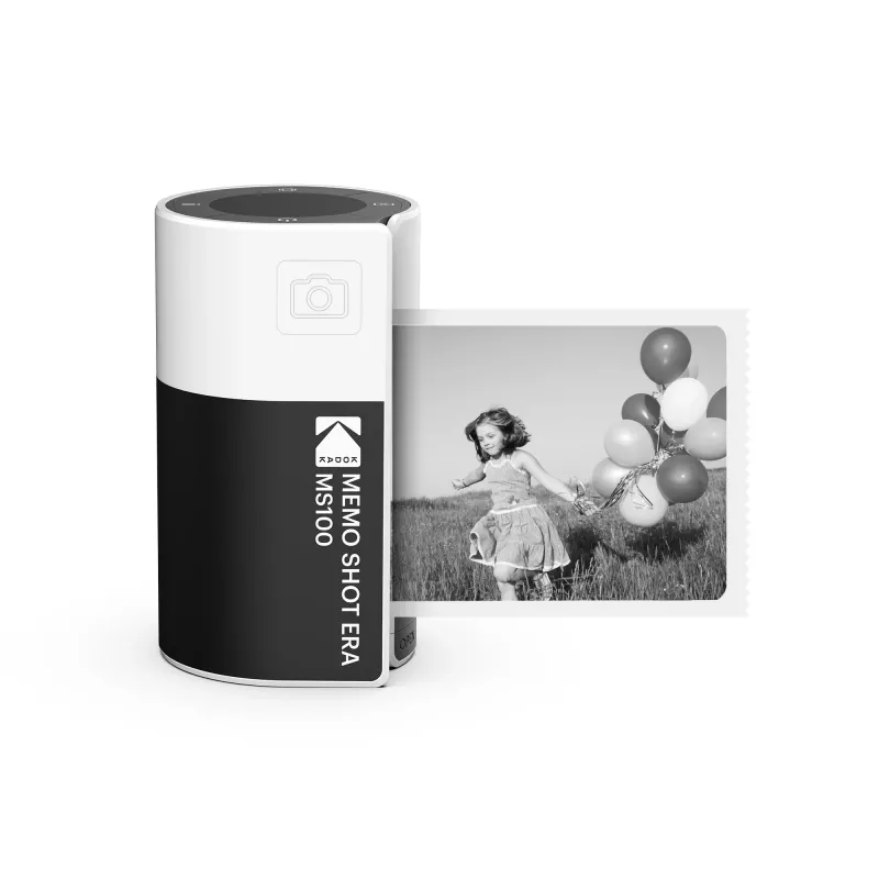 Kodak Memo Shot Era MS100 Sofortbildkamera & Etikettendrucker, Gelb