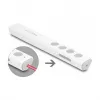 DeLOCK USB Laser Presenter weiß Wireless USB RF Nano Receiver
