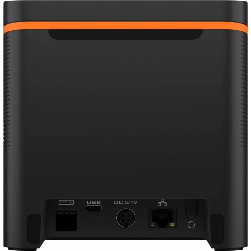 SUNMI C04020020 80-mm-Kitchen-Cloud-Printer Bondrucker, Thermo, mit Cutter, USB-C, Bluetooth, Ethernet, WLAN, Schwarz