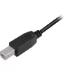 USB-Kabel Sharkoon USB 2.0 1 m USB A USB B Schwarz