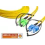 Lightwin LDP-09 SC/APC-SC Duplex Singlemode 9/125µm LWL-Patchkabel, 2 m