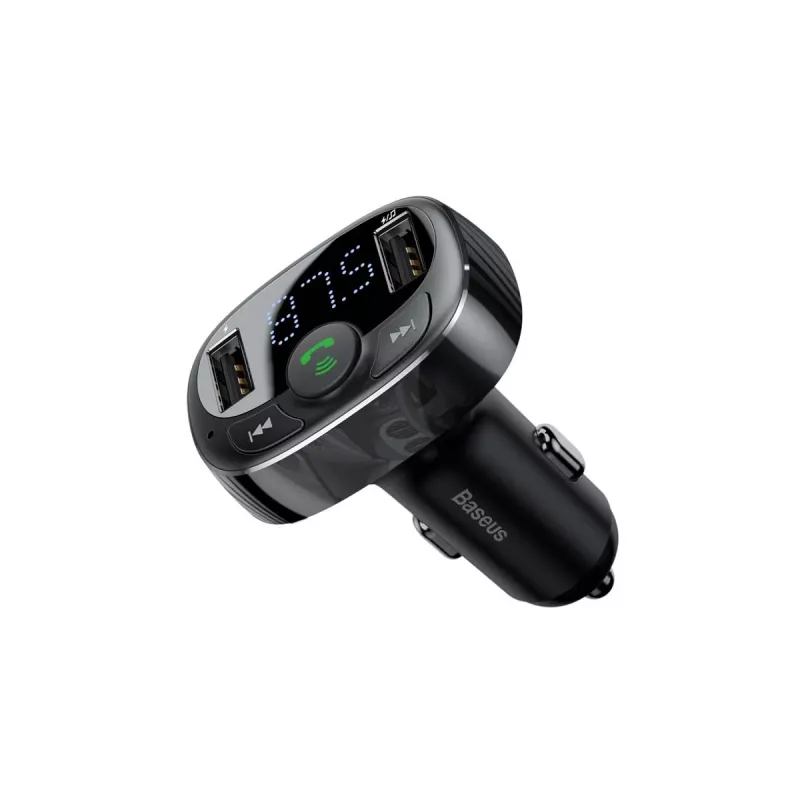 FM-Transmitter Baseus SUP0004410 87,5–108 MHz Bluetooth USB Schwarz