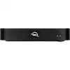 OWC miniStack STX Thunderbolt 4 Speichergehäuse mit Hub, 3,5 Zoll SATA + M.2 NVMe, Schwarz