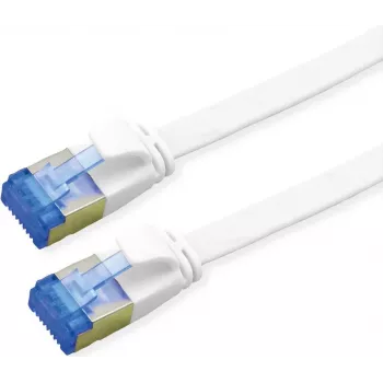 VALUE Patchkabel Cat.6A (Klasse EA) FTP, extraflach, Weiß, 2 m (21.99.2162)