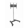 Edbak TR5E Bildschirmwagen, 42-65 Zoll, 50 kg, Schwarz