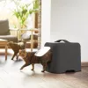 Rotho Biala Katzentoilette, Kunststoff, 51 x 39,5 x 44,3 cm, Anthrazit