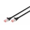 Netzwerkkabel Digitus CAT 6 S/FTP RJ-45 7m Schwarz