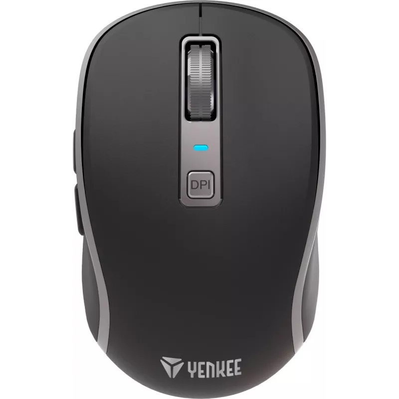 Dual WiFi+Bluetooth-Funkmaus, wiederaufladbarer Akku, 5 Tasten