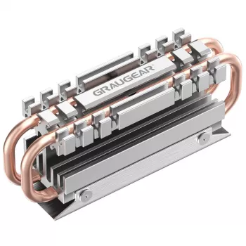 Kühlkörper/Radiator GRAUGEAR G-M2HS06 Aluminium Kupfer für M.2 NVMe SSD