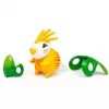 Ravensburger BRIO Löwenzahn-Blatt-Outfit Spielset – für 3+ Jahre, grau/weiß/gelb