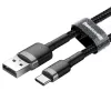 Baseus Cafule USB auf USB-C 3A 1m (grau-schwarz)
