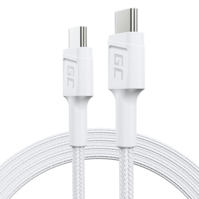 Green Cell KABGC30W USB-Kabel USB 3.2 Gen 1 (3.1 Gen 1) 1,2 m USB-C Weiß