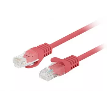 Lanberg PCU5-20CC-0300-R Cat.5e UTP Patchkabel, 3 m, Rot, 10er-Pack