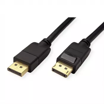 DisplayPort-Kabel ROLINE 11445810 1m Schwarz DisplayPort zu DisplayPort