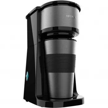 Cecotec Coffee 66 Drop & Go Filterkaffeemaschine, 700 W, Schwarz/Edelstahl