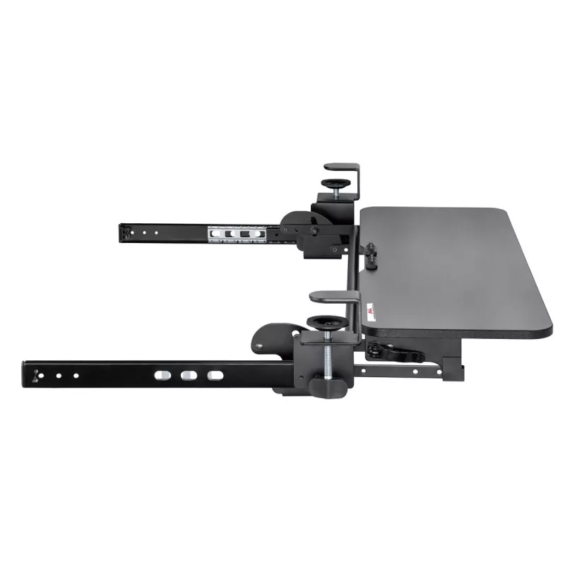 Maclean Untertisch-Tastaturhalterung, verstellbar, max. 5 kg, 67x24 cm, MC-462