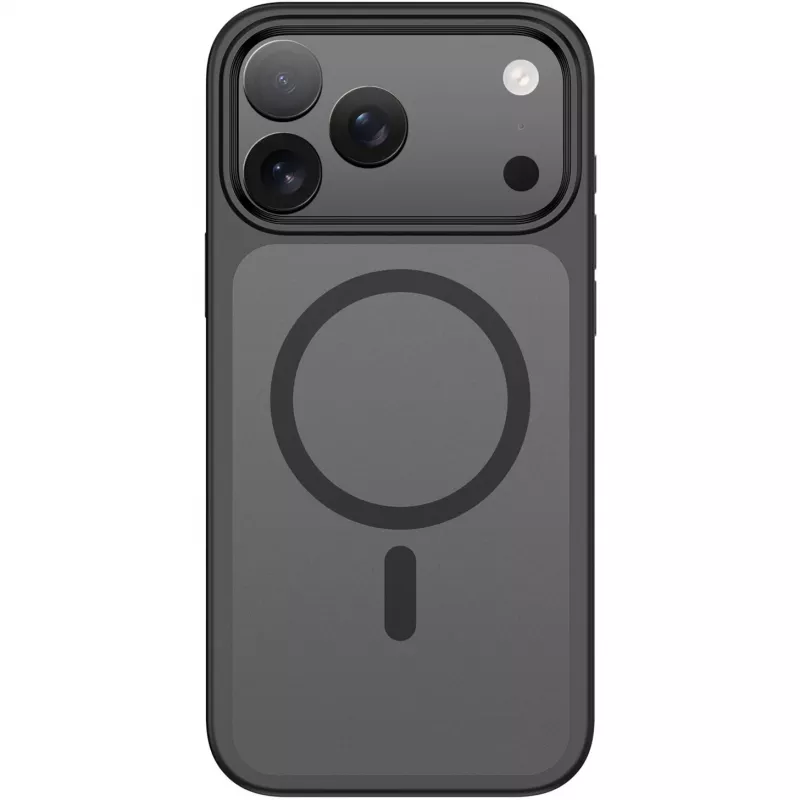 StyleShell INVISIO, Handyhülle Schwarz, iPhone 17 Pro Max, kompatibel mit MagSafe