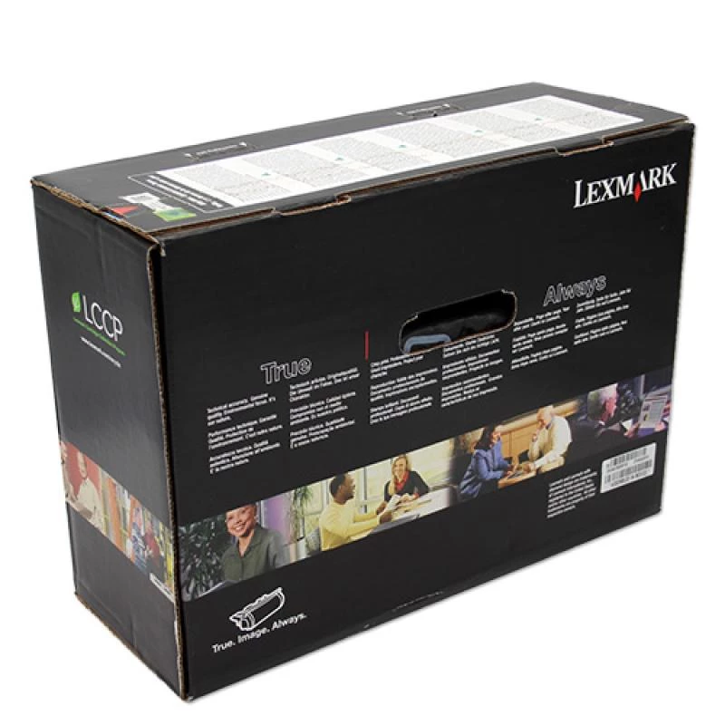 Lexmark X654X31E Toner mit extra hoher Reichweite, 36000 Seiten, Schwarz
