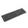 NATEC TASTATUR TROUT SLIM USB, US-LAYOUT, SCHWARZ