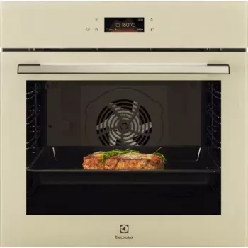 Einbau-Backofen Electrolux LOE8F38S — 72 L, pyrolytische Reinigung, TFT-Display, Heißluft, Grill, weiß