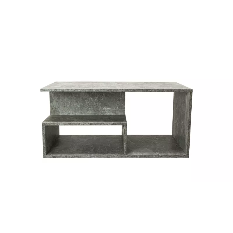 Topeshop PRIMA BETON Couchtisch, freie Form, 1 Fuß