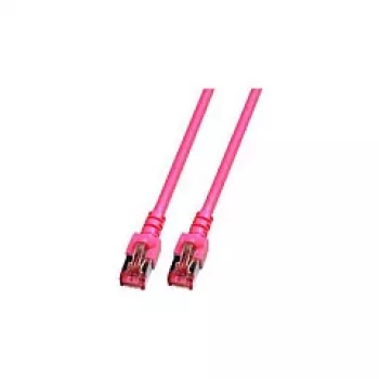 EFB-Elektronik RJ45 Patchkabel Cat.6 S/FTP LSZH Magenta 5m Hersteller: EFB Elektronik (K5519.5)