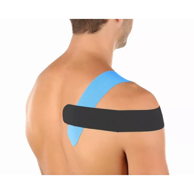 Kinesiologisches Tape, blau