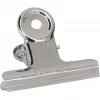 MAUL Klammer aus Metall, Farbe: Nickel, Breite: 50 mm Klemmweite: 20 mm, SB-Verpackung (21750-96)