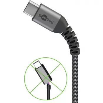 Wentronic 49296 USB-Kabel Schwarz