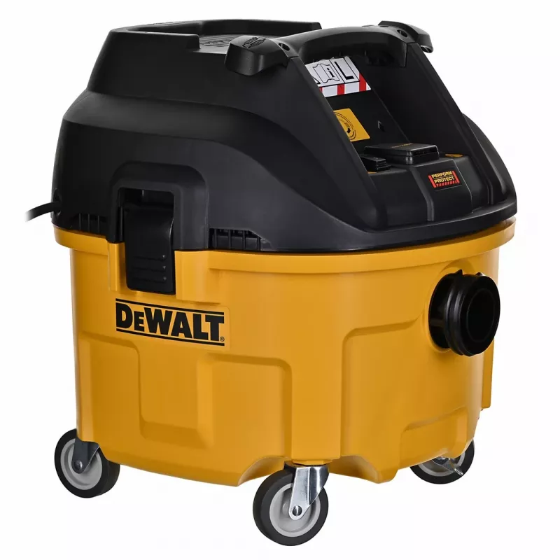 DeWALT DWV901L Staubsauger Schwarz, Gelb 30 L 1400 W