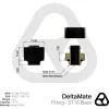 Thermal Grizzly DeltaMate ST16 Wasserkühlungsanschluss, Schwarz