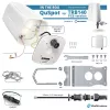 QuWireless QuSpot A140S-A Rundstrahl-LTE-Antenne für Teltonika TRB140, PoE/LAN, 4 dBi, IP67, Weiß