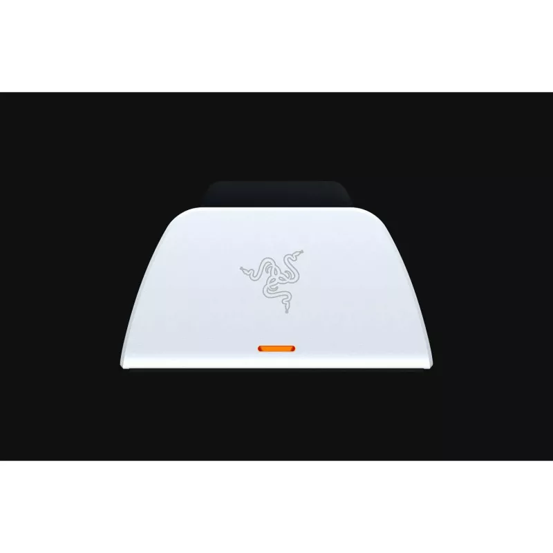 Razer RC21-01900100-R3U1 Schnellladestation für PlayStation 5 DualSense Controller, USB-C-auf-USB-A-Kabel, Weiß
